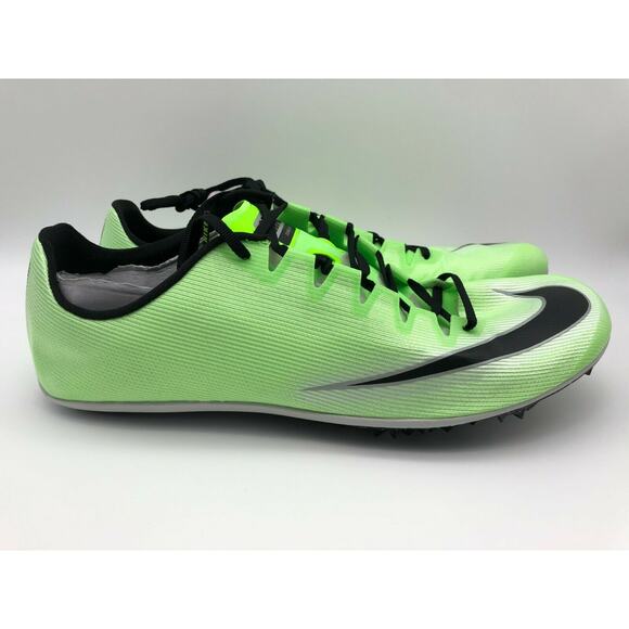 Nike Men's Zoom 400 Track Shoes Green Sprint Track & Field AA1205-300 Size 13 - Picture 2 of 12